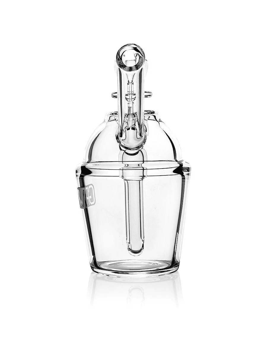 Clear Slush Cup Pocket Bubbler GRAV - Smoke ATX 