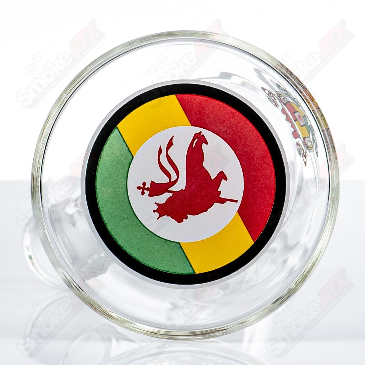 12" 5mm (Rasta) Mini Beaker Illadelph - Smoke ATX 