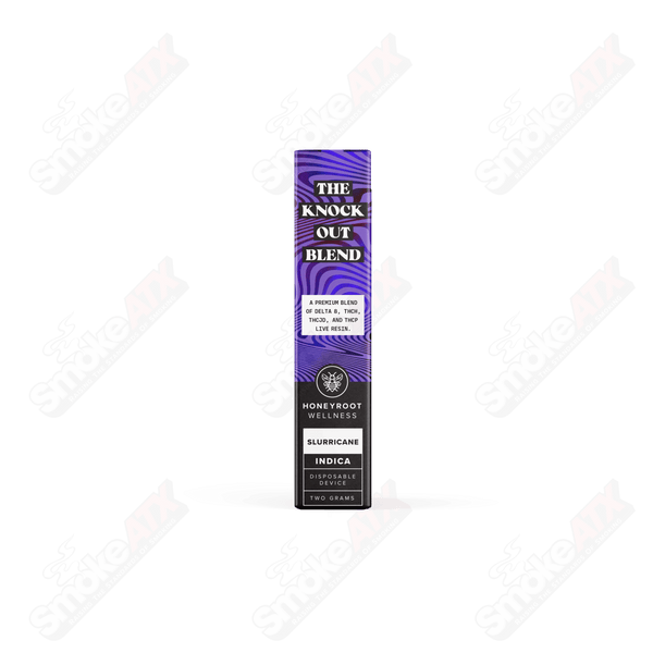 Slurricane 2g Knock Out Blend Honeyroot Disposable - Smoke ATX 