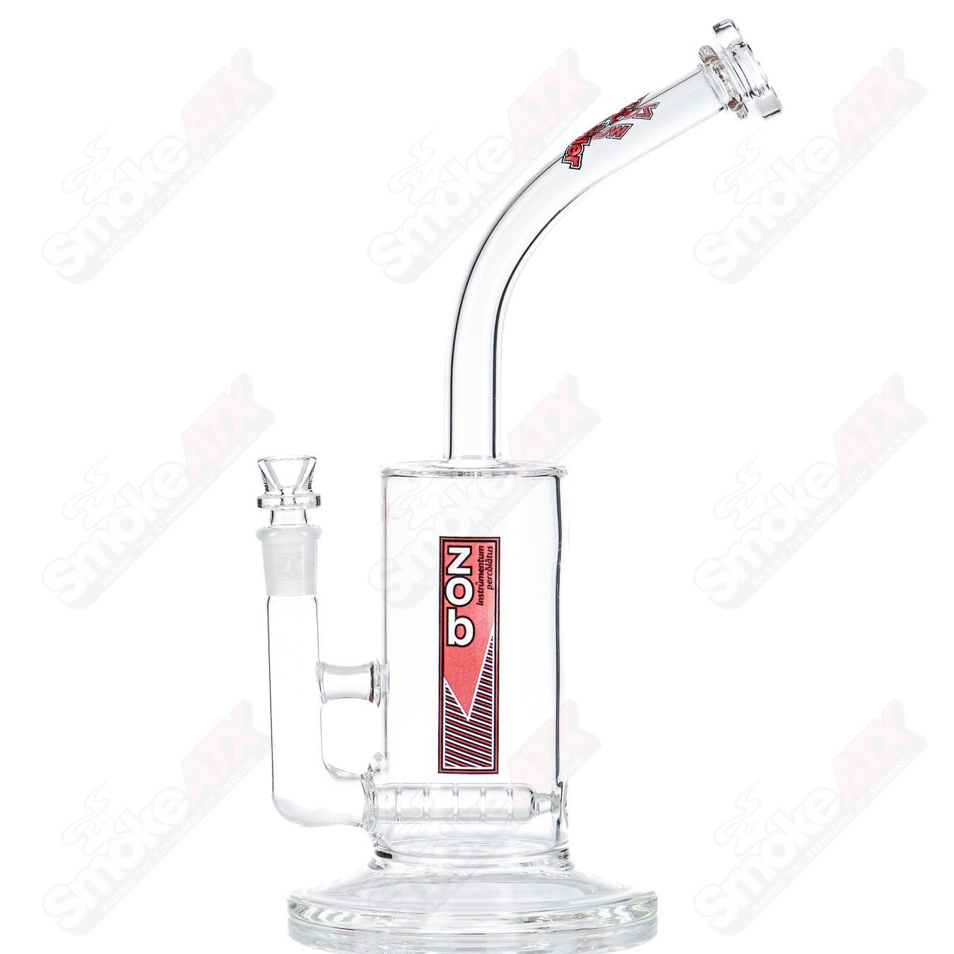 Stemless Diffused Wubbler (Red/Black) ZOB - Smoke ATX 