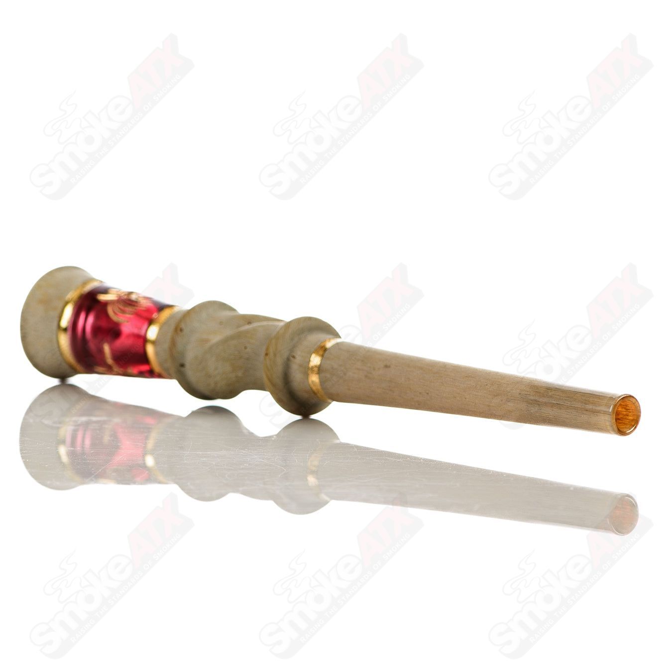 Quellazair Joint Holder (Anubis) Green T Glass - Smoke ATX