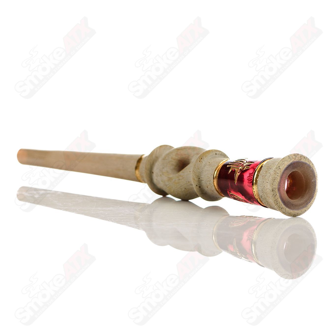 Quellazair Joint Holder (Anubis) Green T Glass - Smoke ATX