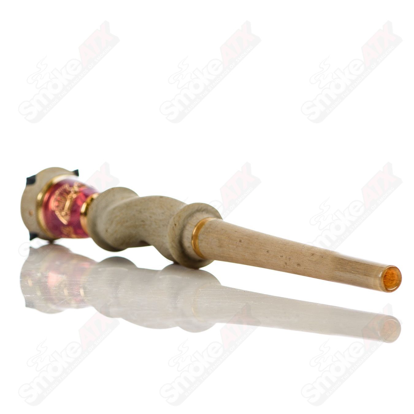 Quellazair Joint Holder (Fish) Green T Glass - Smoke ATX