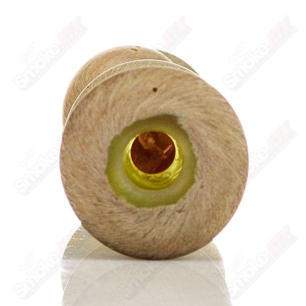 Quellazair Joint Holder (Scarab Beetle) Green T Glass - Smoke ATX