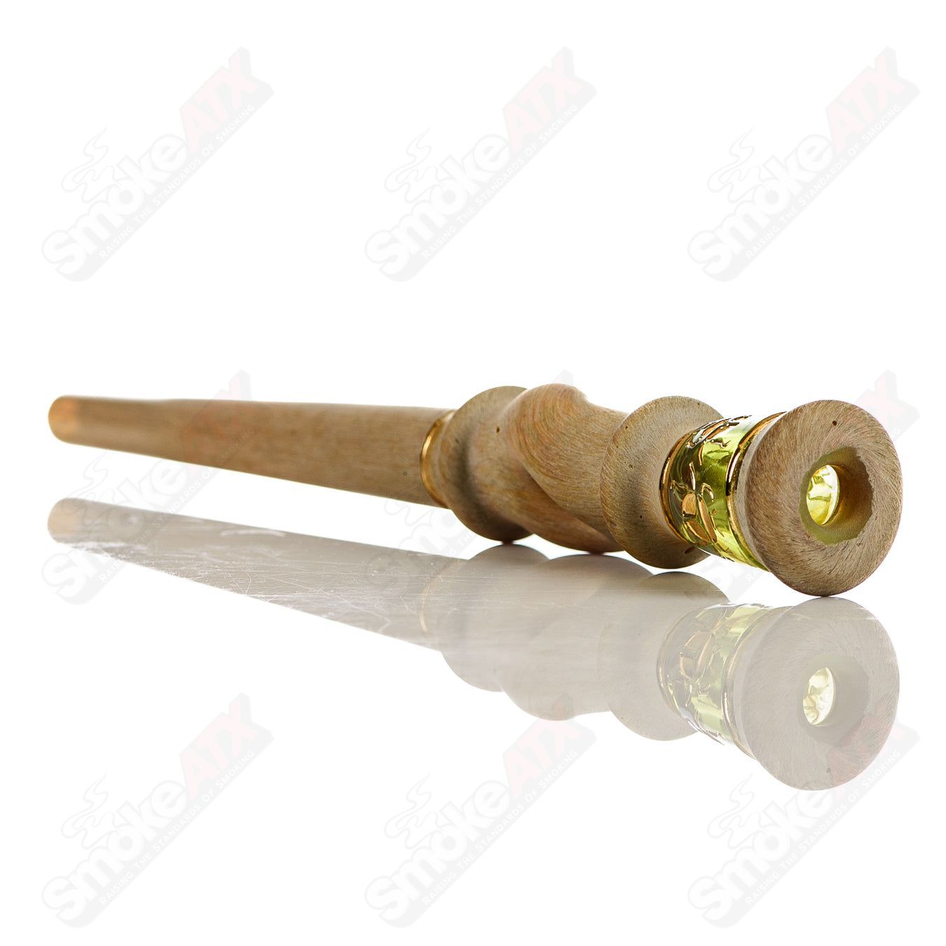 Quellazair Joint Holder (Scarab Beetle) Green T Glass - Smoke ATX