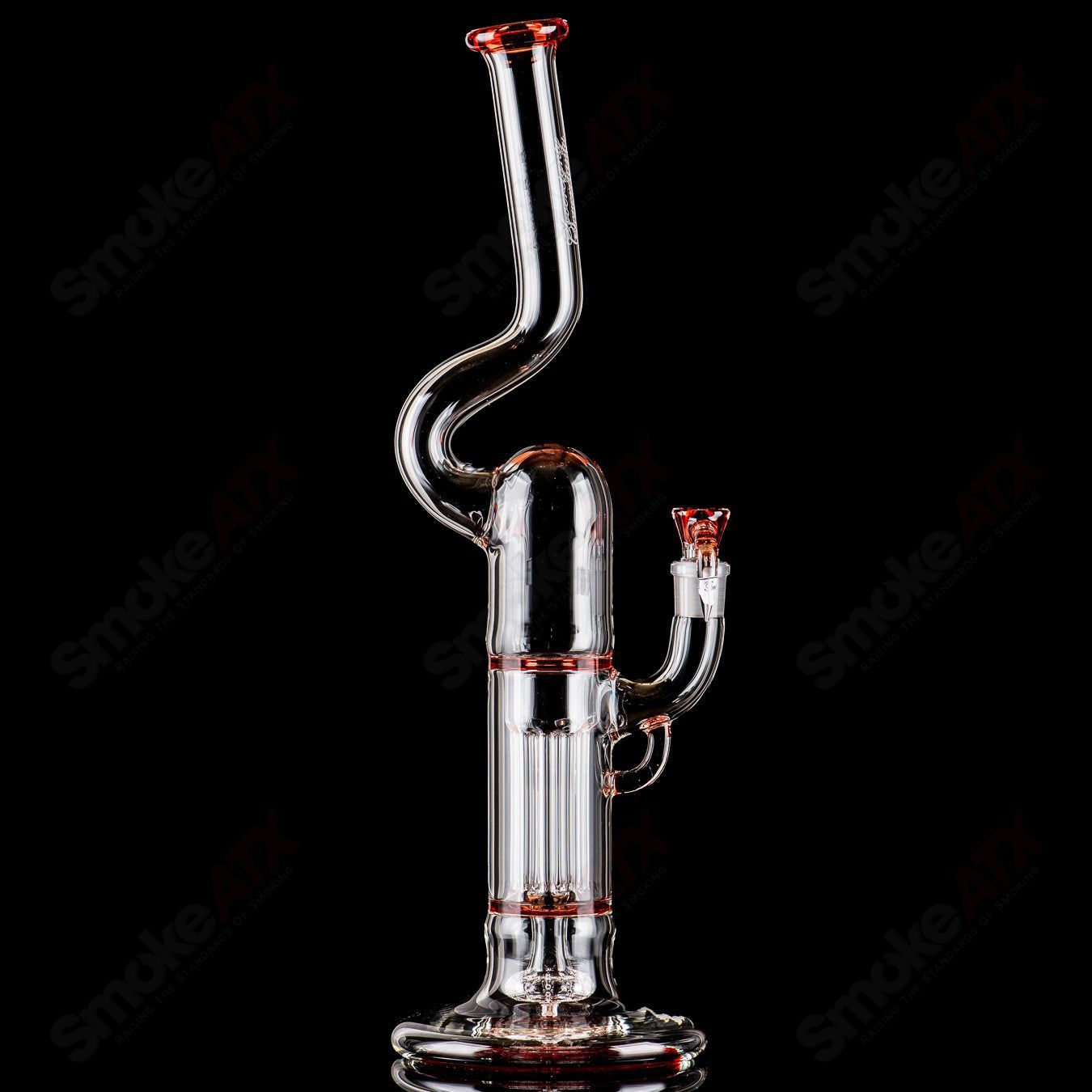 Pillar Natty Neck Hollow Foot Full Accent w Accented Seals Sovereignty - Smoke ATX