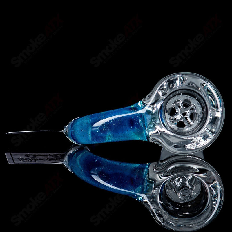 18mm Partial Accent Patterned Slide (Blue Stardust Over Ghost) Sovereignty - Smoke ATX