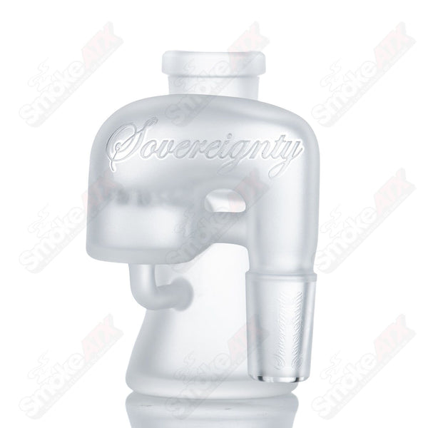 18mm Frosted Dry Cleaner Ash Catcher by Sovereignty Style #2 - Smoke ATX