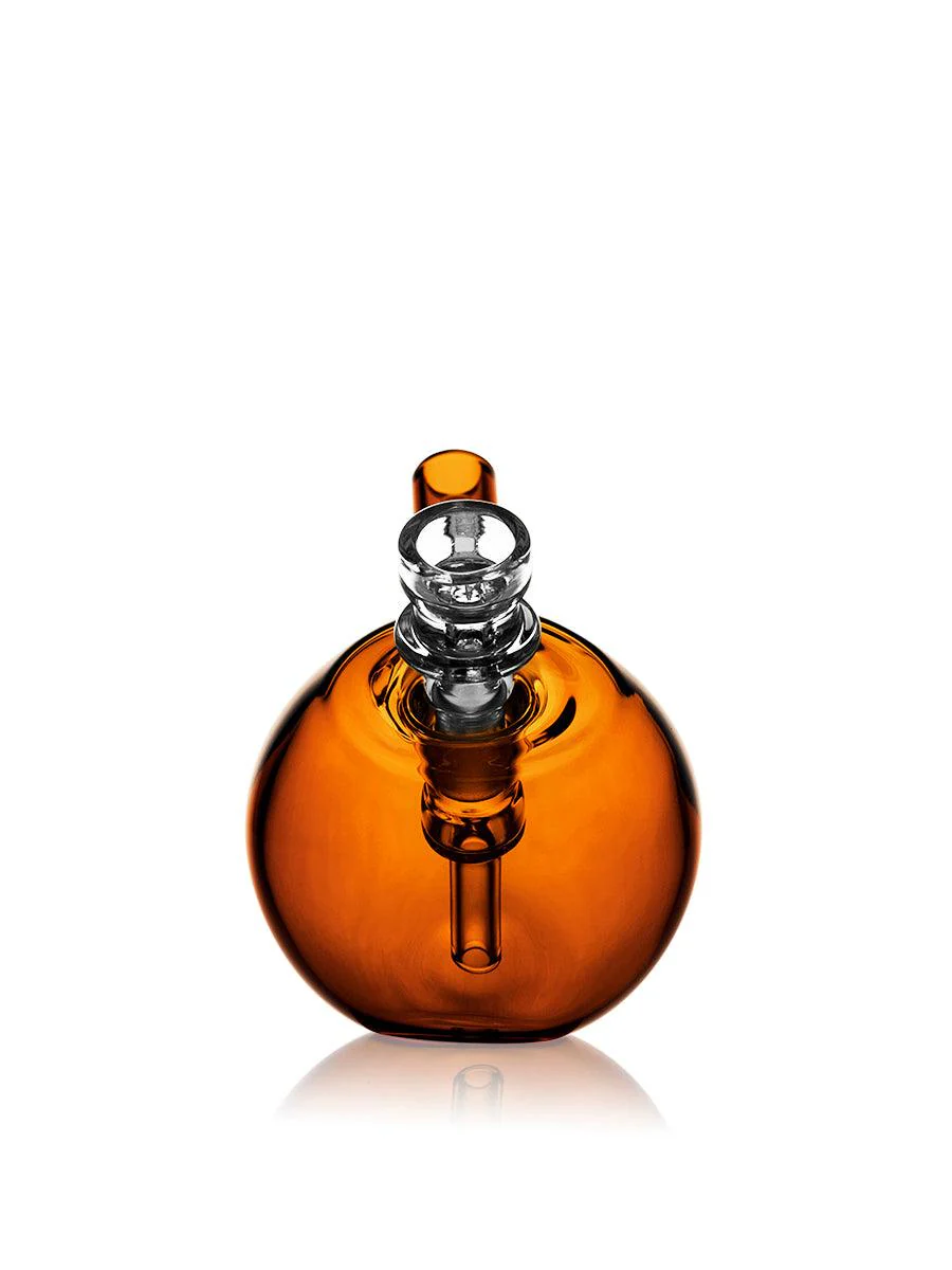 Amber Spherical Pocket Bubbler Grav - Smoke ATX 