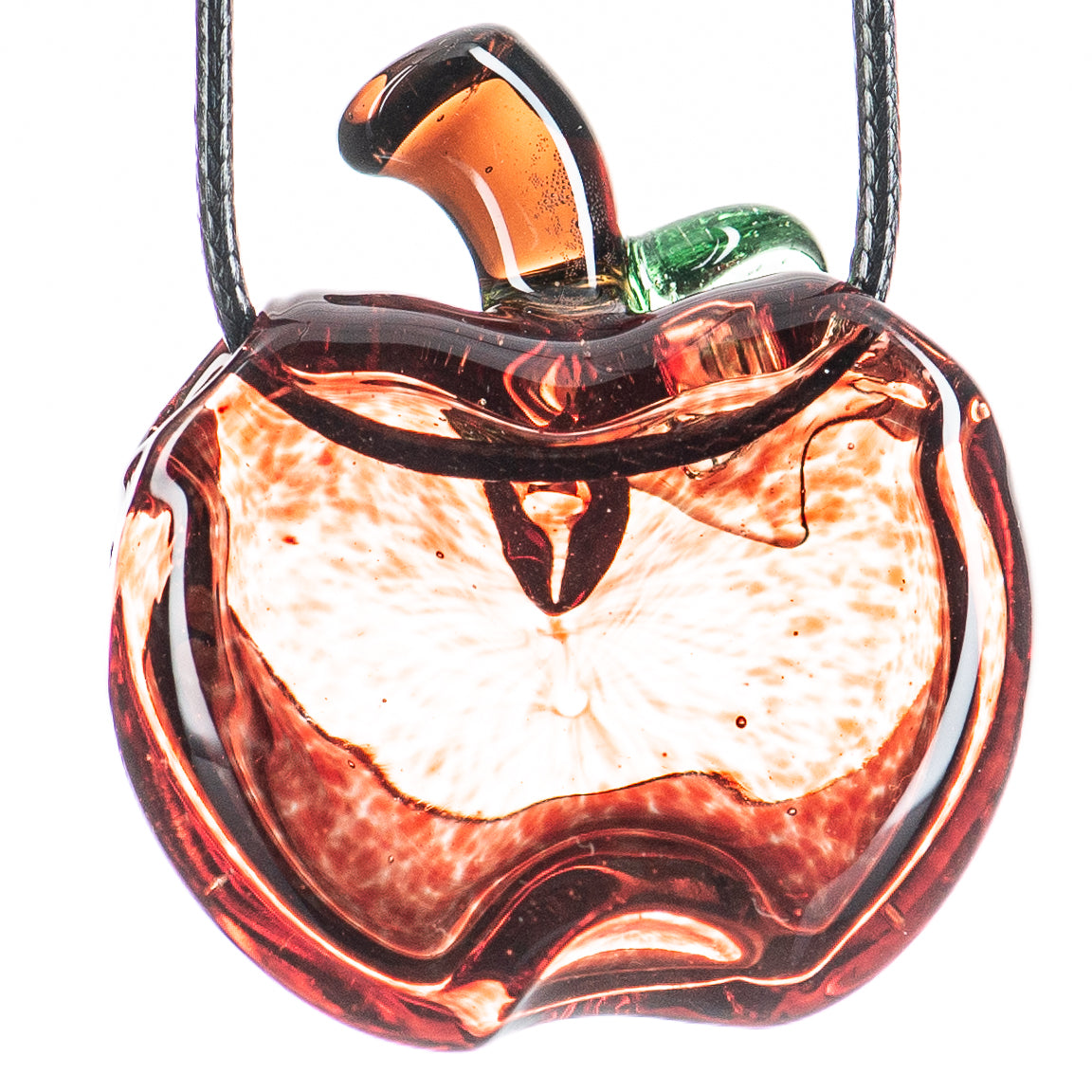 #3 Apple Pendant Pouch Glass