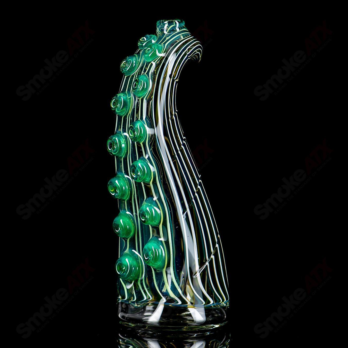 Tentacle Puffco Dry Top Burtoni Glass #5 - Smoke ATX 