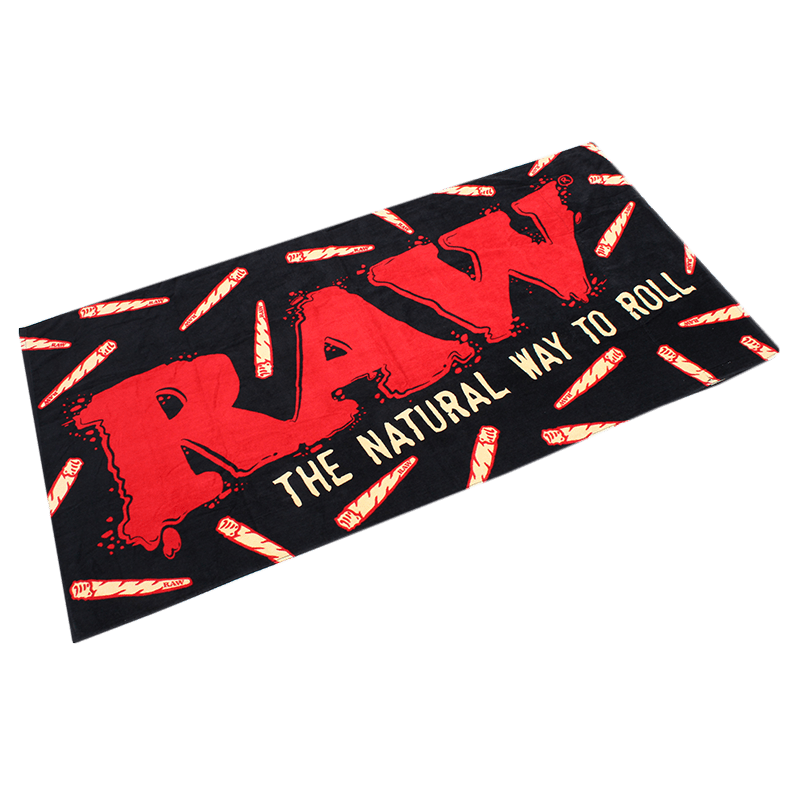 RAW Beach Towel w/ Stash Pocket - Smoke ATX