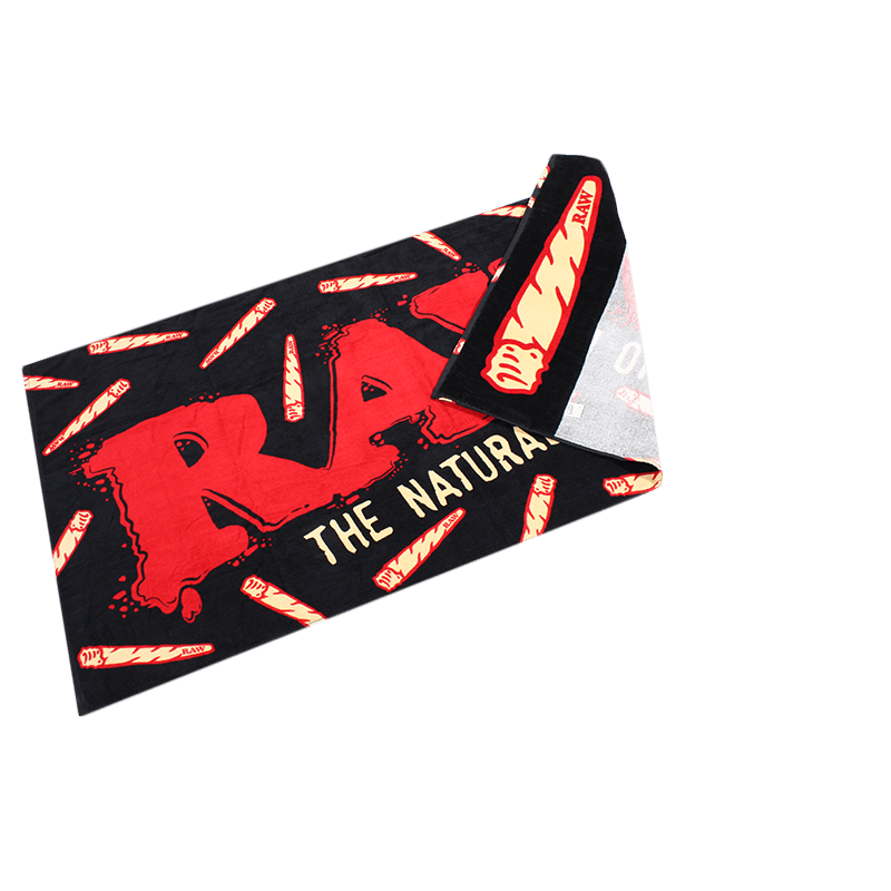 RAW Beach Towel w/ Stash Pocket - Smoke ATX