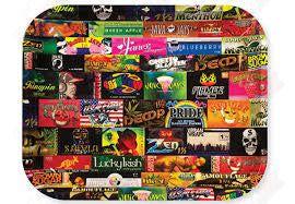 RAW Large Metal Rolling Tray - Supreme History 101 - Smoke ATX