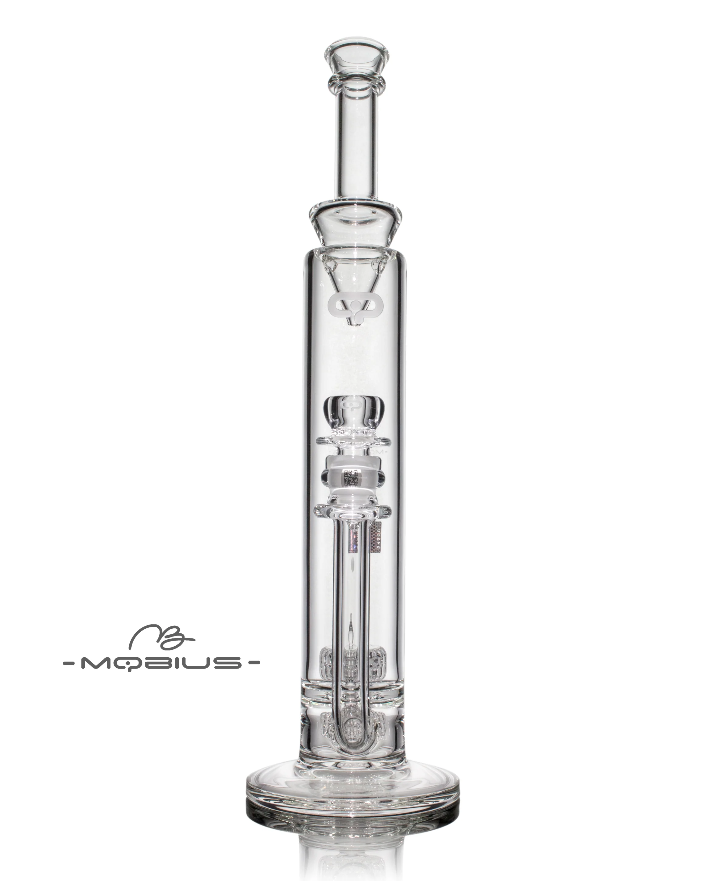 60T Tall Stereo Matrix With Splah Trap V6 Clear Mobius
