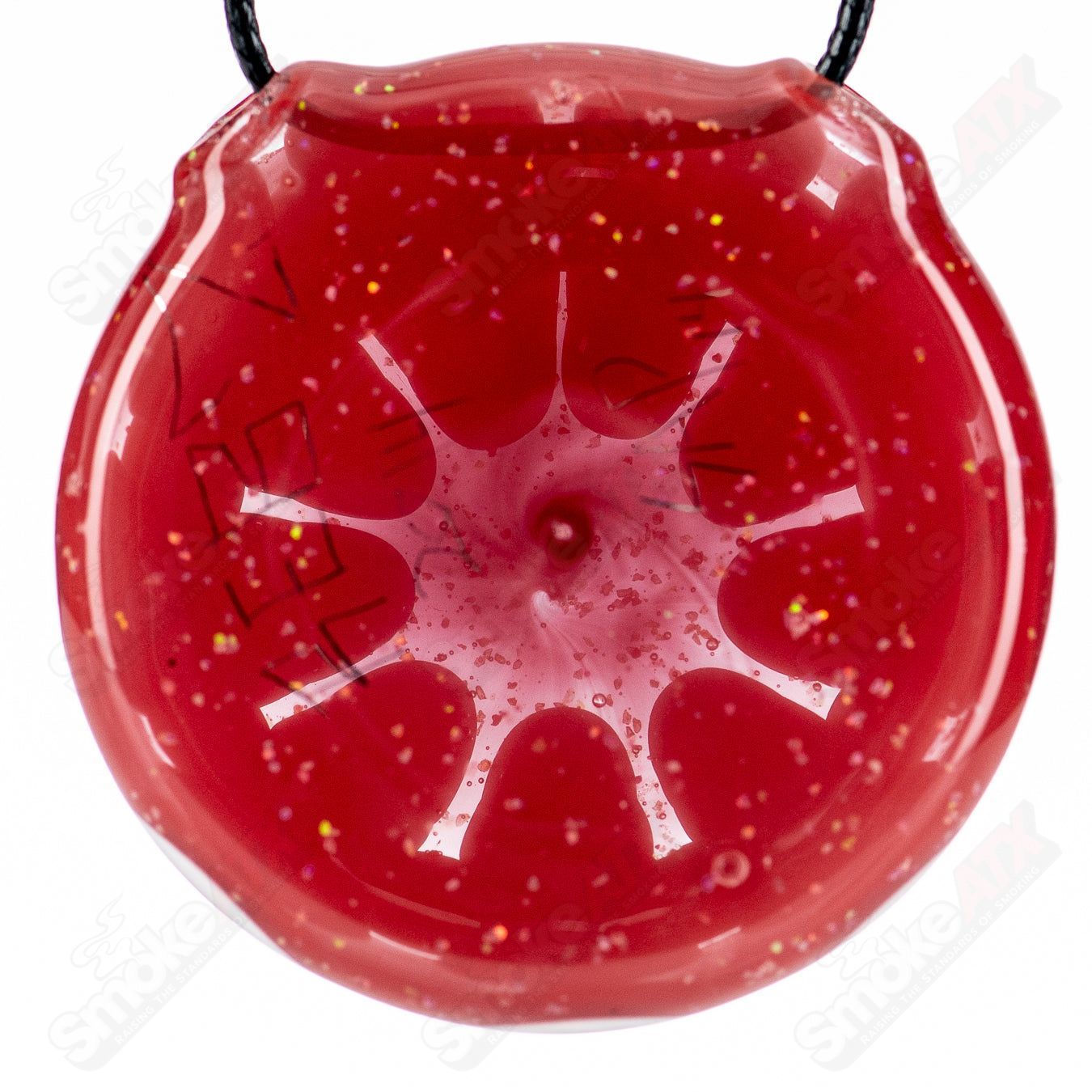 Red Dotstack Crushed Opal Pendant Rebelz X Sap - Smoke ATX