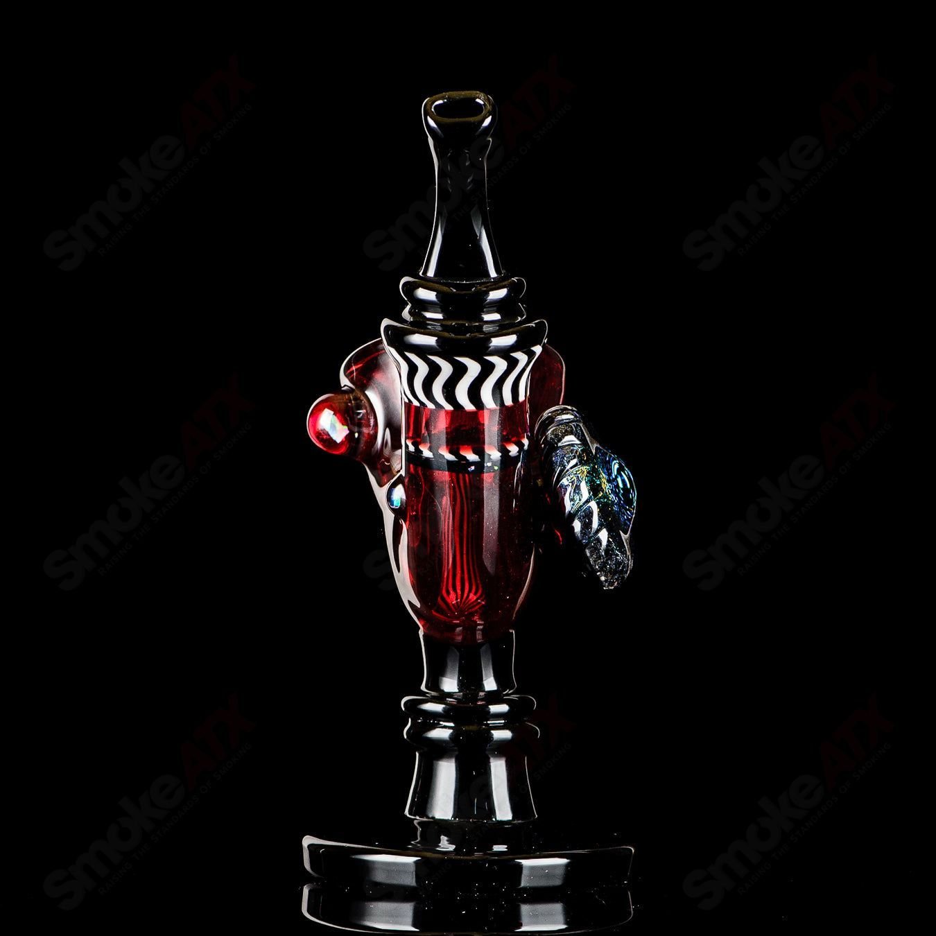 Red Errlock (Sherlock Rig) w Dichro Disk JMass - Smoke ATX
