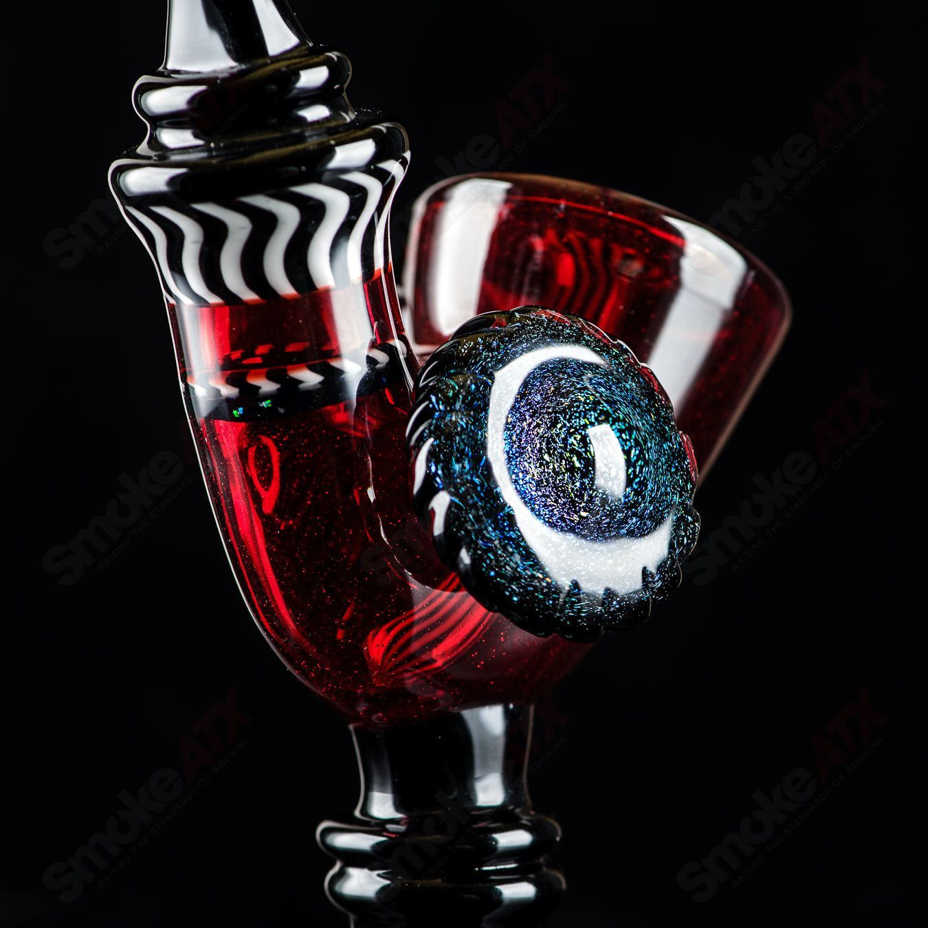 Red Errlock (Sherlock Rig) w Dichro Disk JMass - Smoke ATX