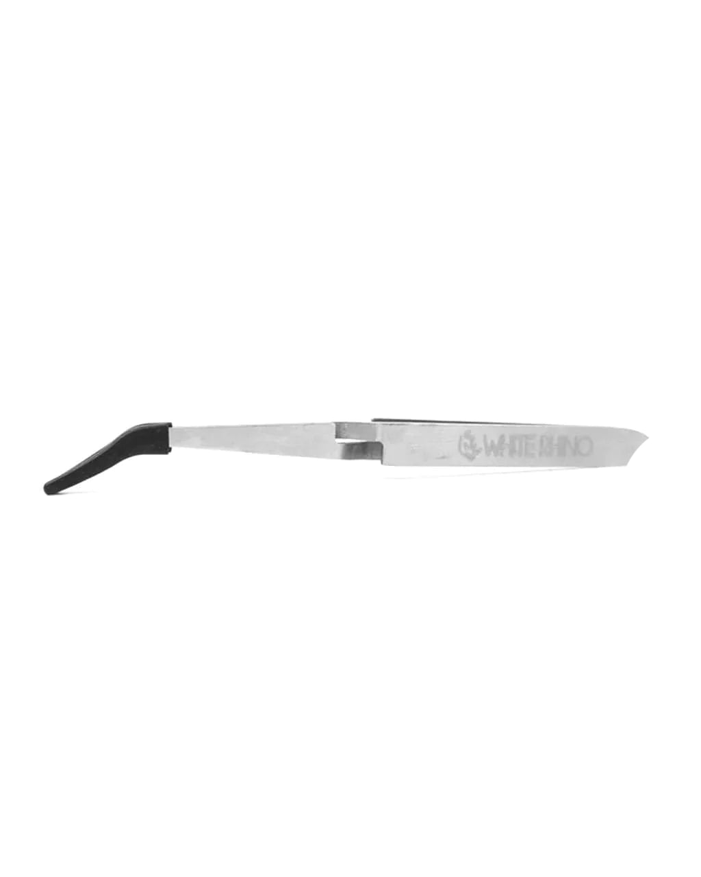 Reverse Tweezer W/ Silicone Cap White Rhino - Smoke ATX