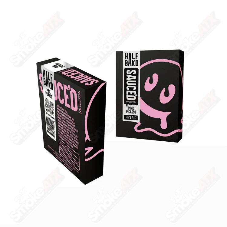 4000mg Pink Picasso (Hybrid) Sauced Disposable THCA Half Bakd - Smoke ATX 