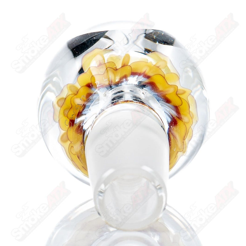 #2 18mm Flower Marble Bowl by Swan Glass