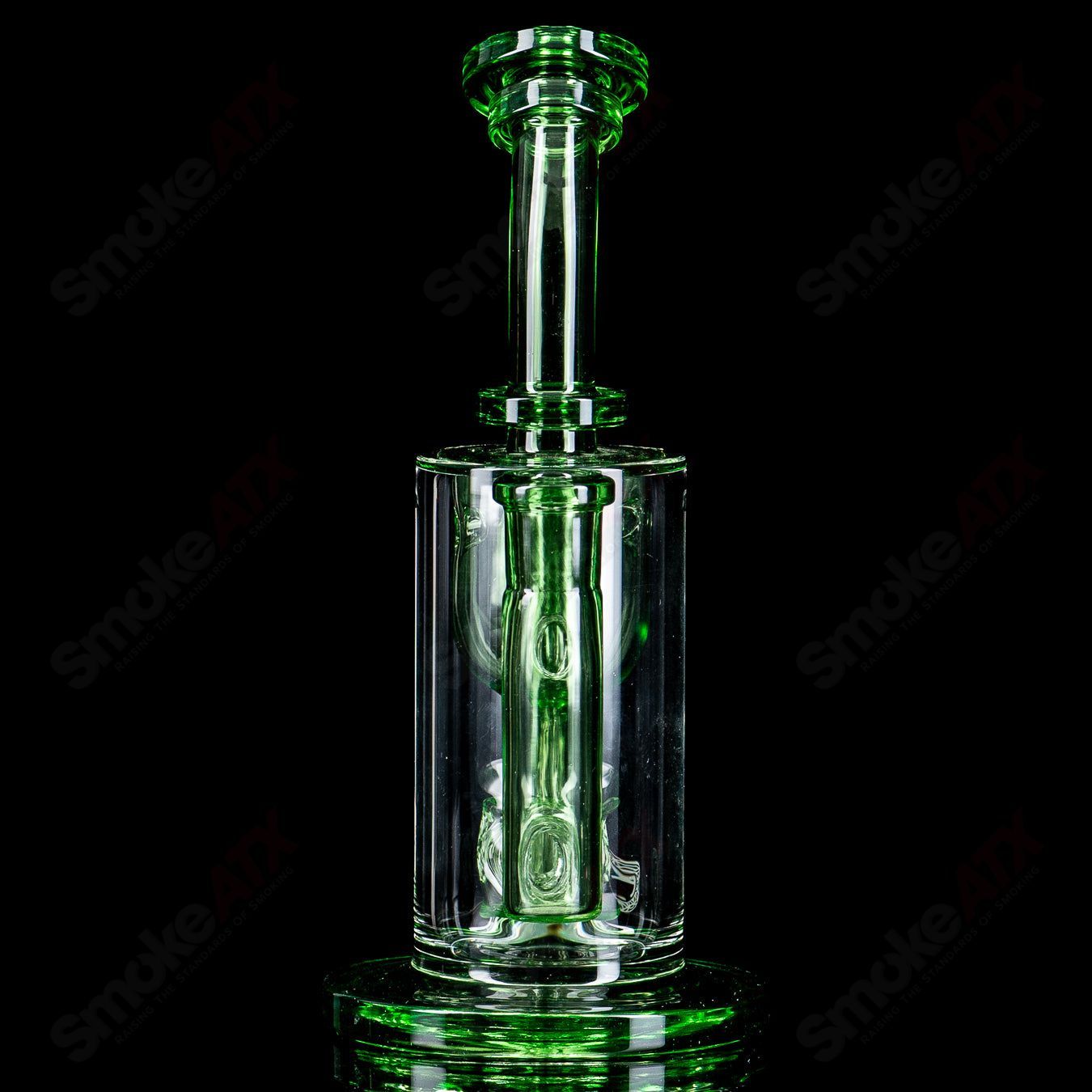 Full Size Taurus (Portland Green) by Fat Boy Glass - Smoke ATX 