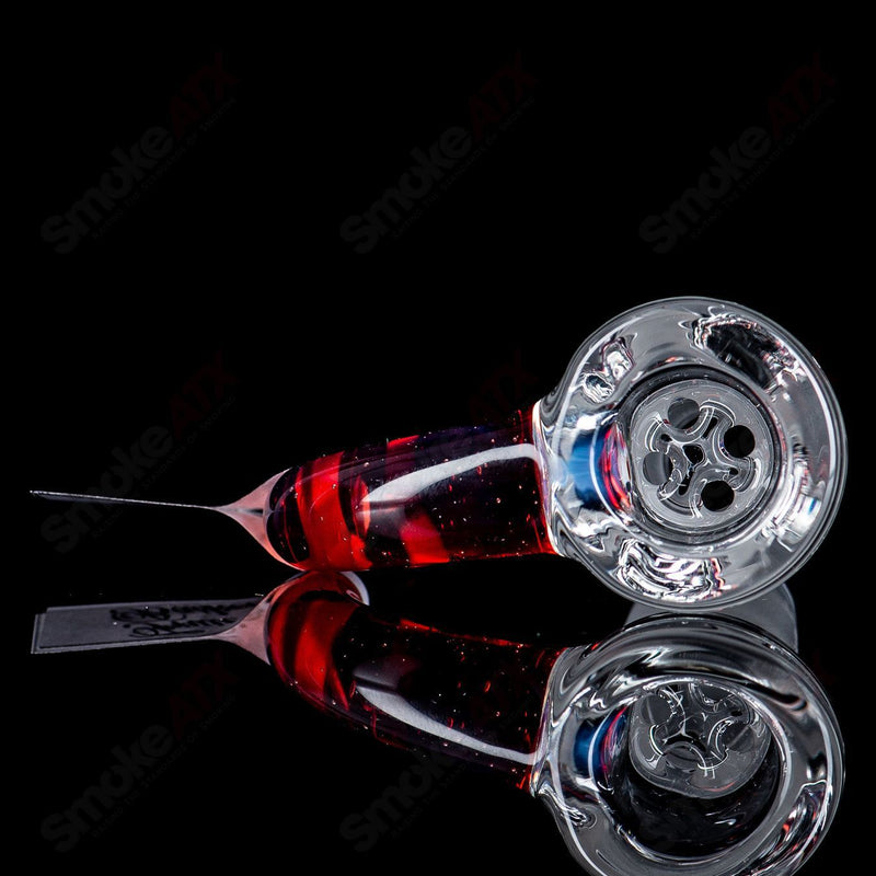 18mm Partial Accent Patterned Slide (Light Red Elvis) Sovereignty - Smoke ATX
