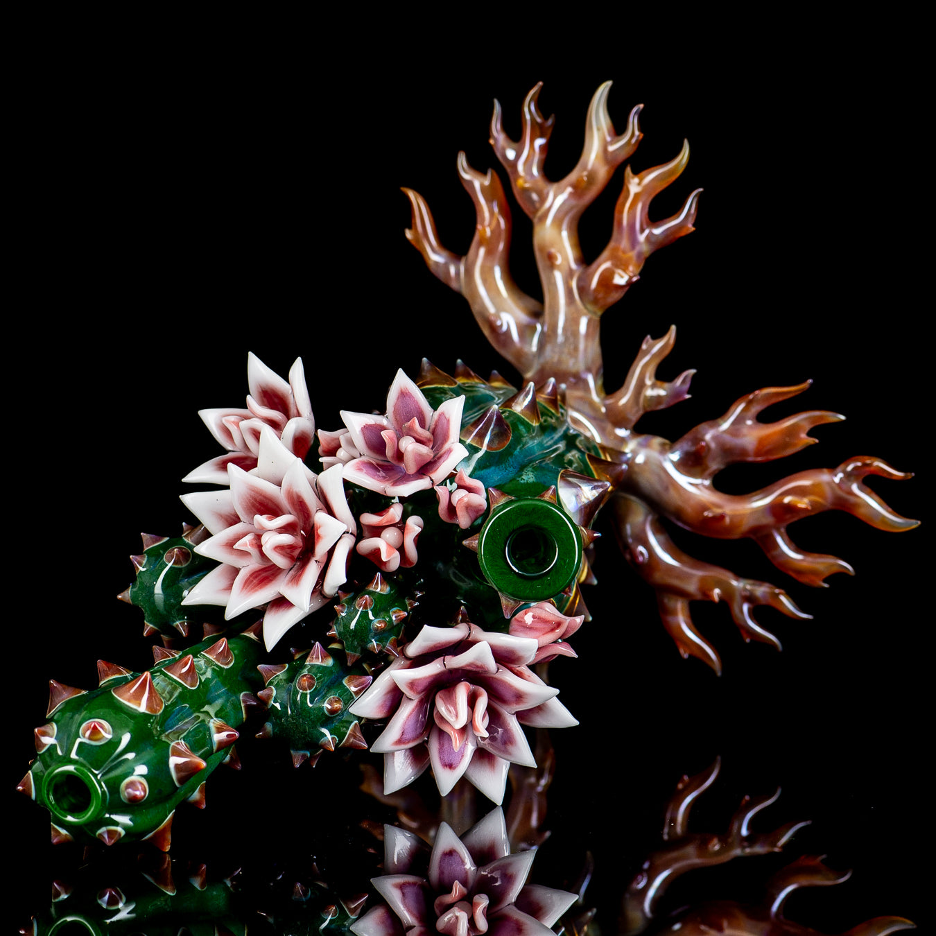 Chaiactita (Green #26) Unparalleled Glass - Smoke ATX 