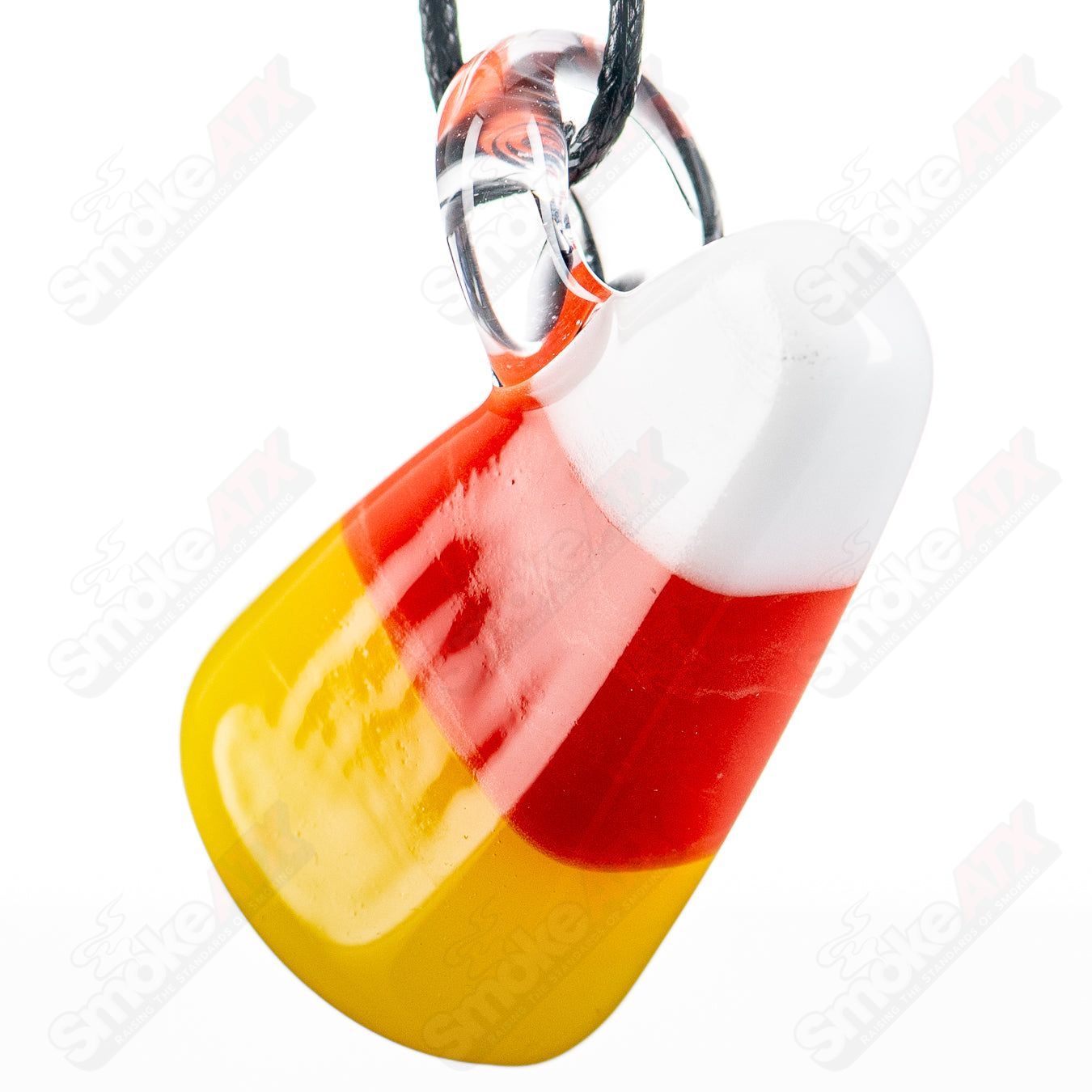 Mega Candy Corn Pendant Sweetshop Glass by Renee Patula