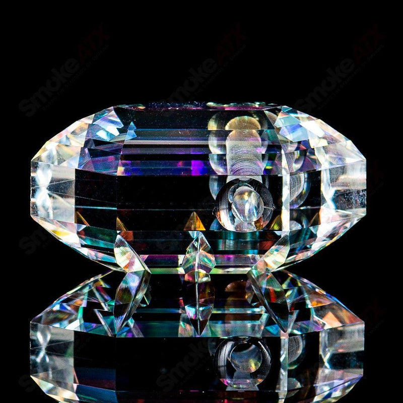 Dichro Diamond Faceted Pendant by Fatal Facets
