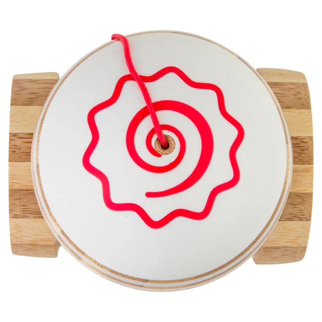 Luna Shape Bamboo Fishcake R&W Kaisen Kendama - Smoke ATX 