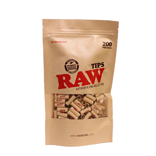 200 Pre Rolled Tips RAW - Smoke ATX 