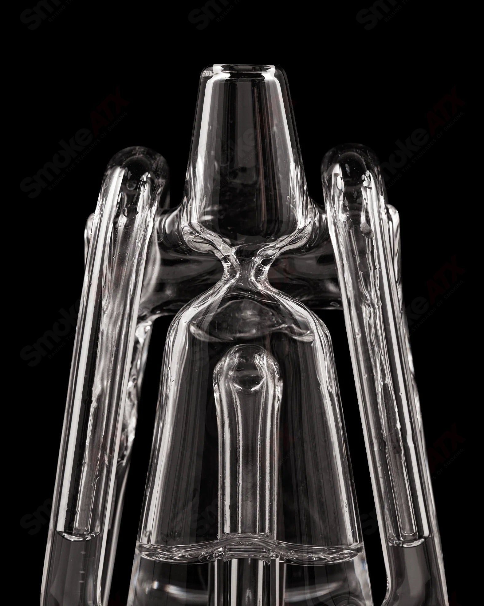 Ryan Fitt SE 2.0 Puffco Peak Recycler Glass - Smoke ATX