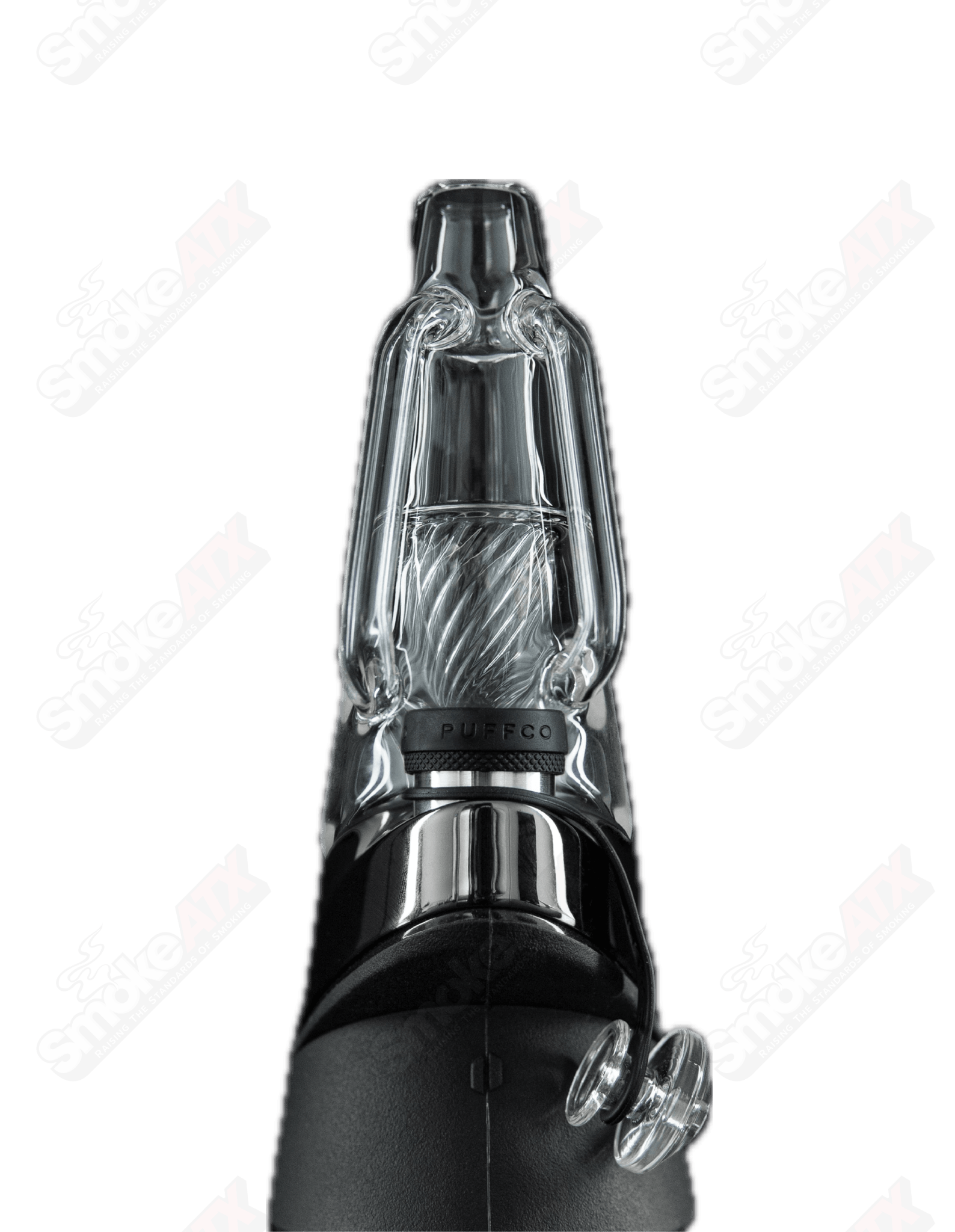 Ryan Fitt SE Puffco Peak Recycler Glass - Smoke ATX