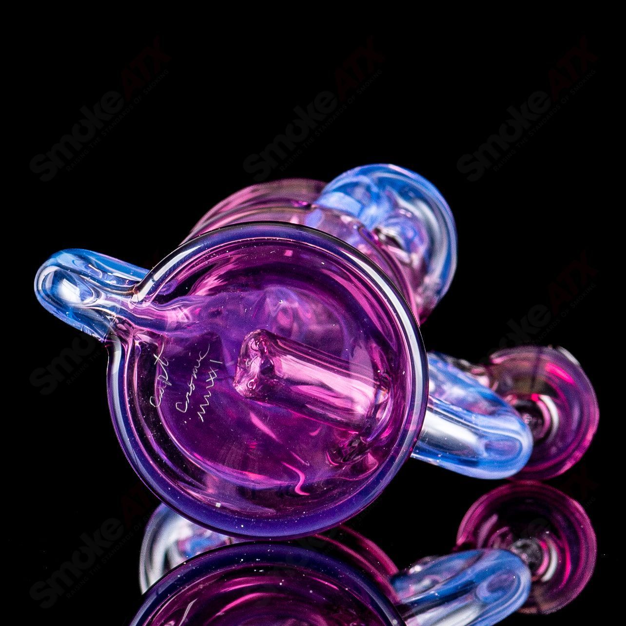 #2 Mini Two & Through Recycler Captn Chronic - Smoke ATX