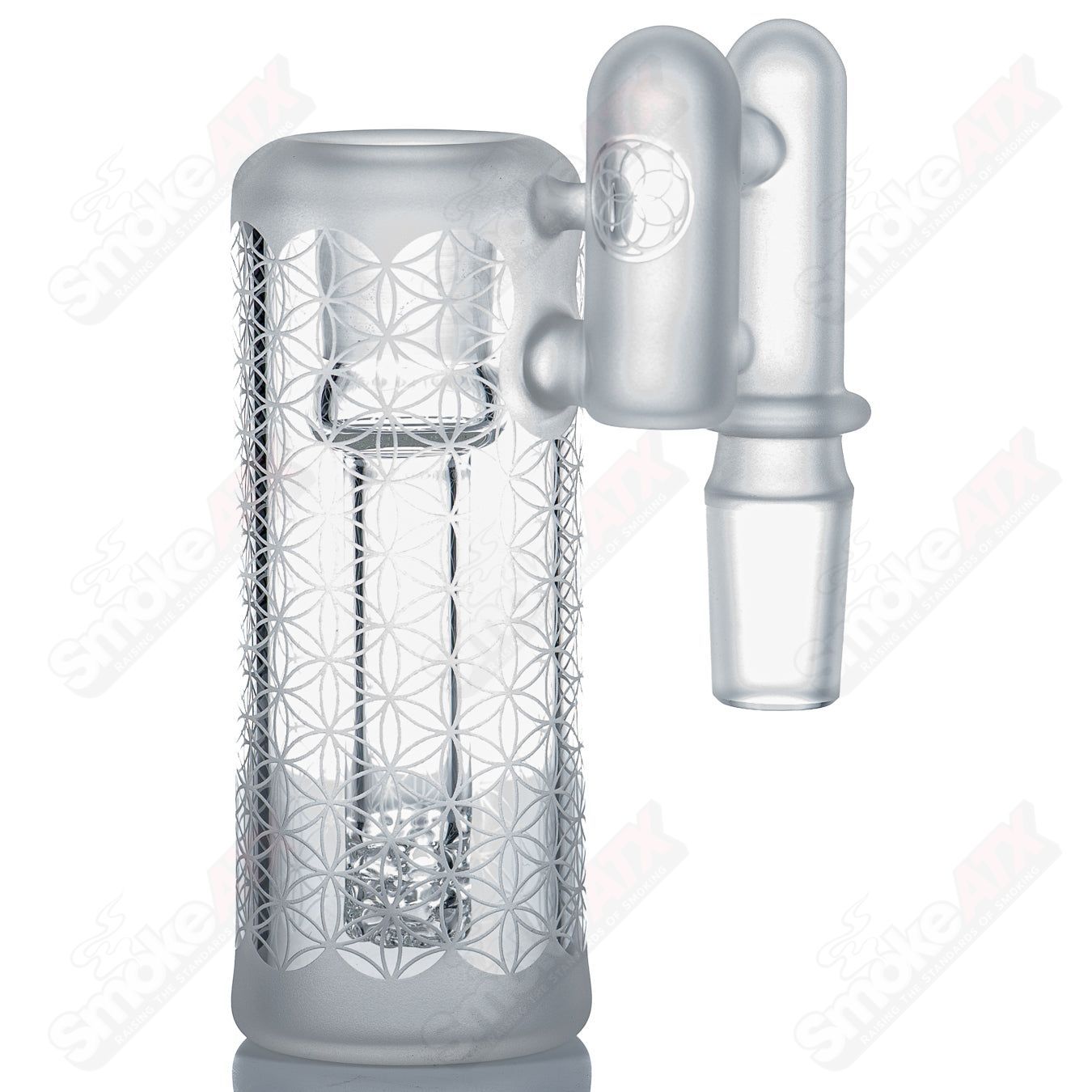 Sacred - G 18mm Ash Catcher SOL Glassworks - Smoke ATX