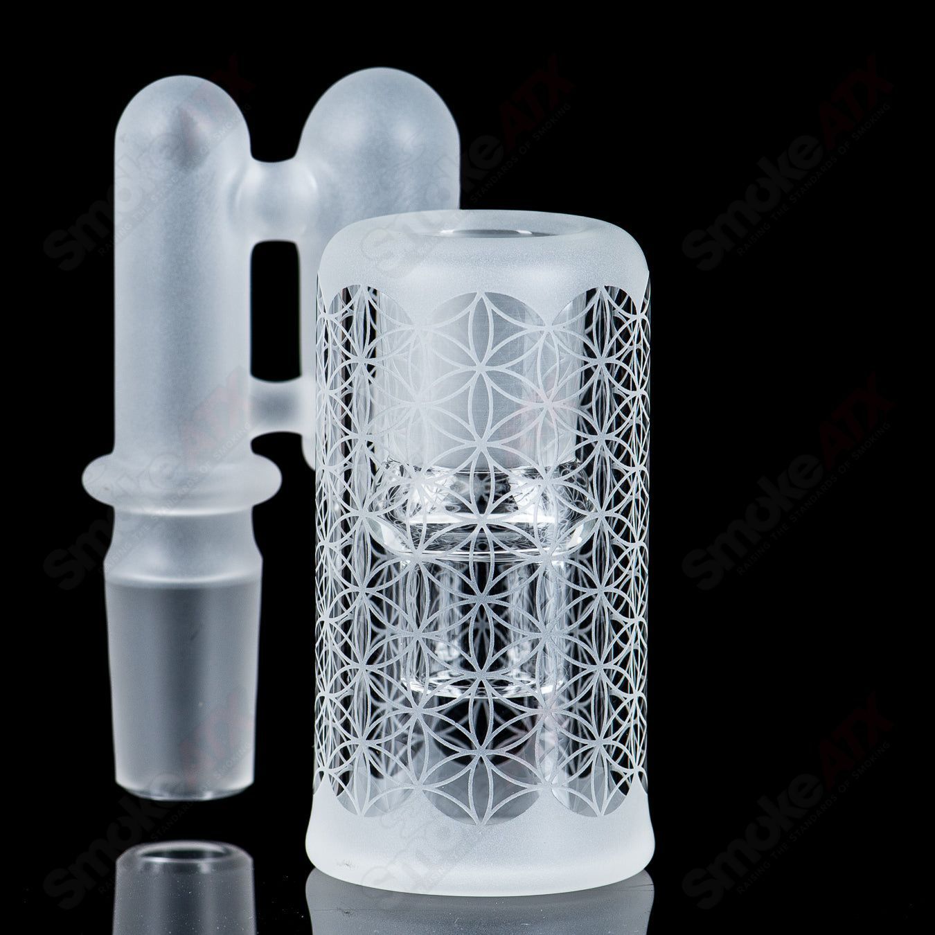 Sacred - G 18mm Dry Catch SOL Glassworks - Smoke ATX