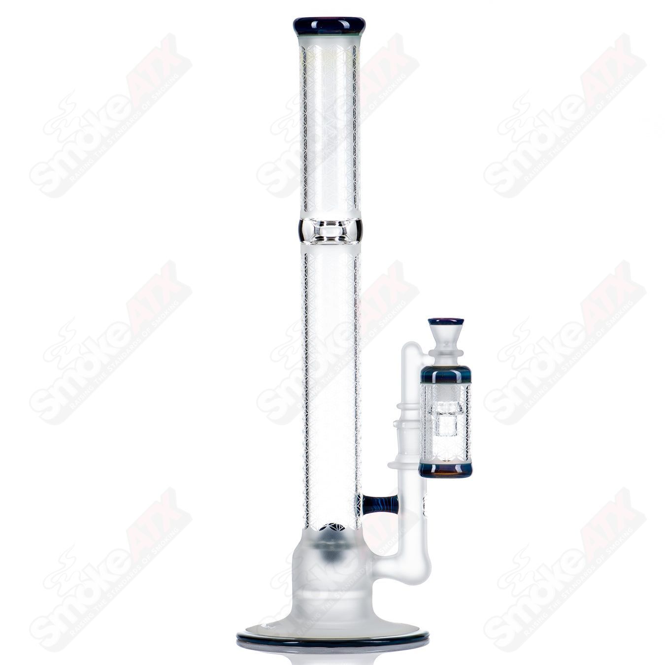 Sacred - G SOL - 45 Lace Sphere + DC Set (Shooting Star) SoL Glassworks - Smoke ATX