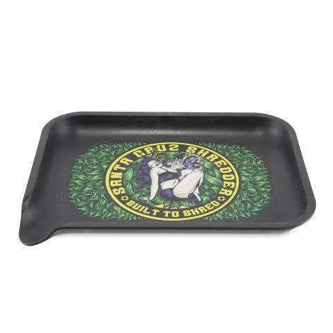 Santa Cruz Shredder Built To Shred Rolling Tray - Smoke ATX