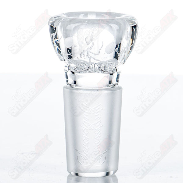 18mm Clear Hornless Slide BloodShed Sovereignty - Smoke ATX 