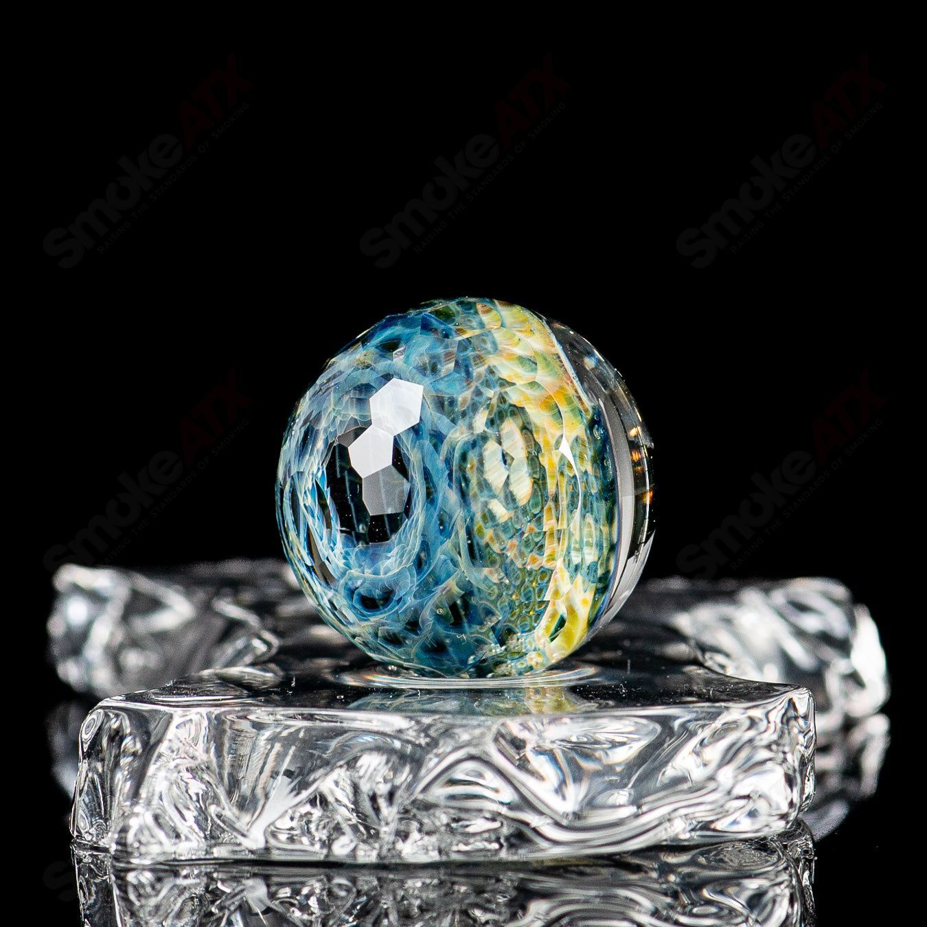 #2 Faceted Eye Marble Indo Glass x Fatal Facets