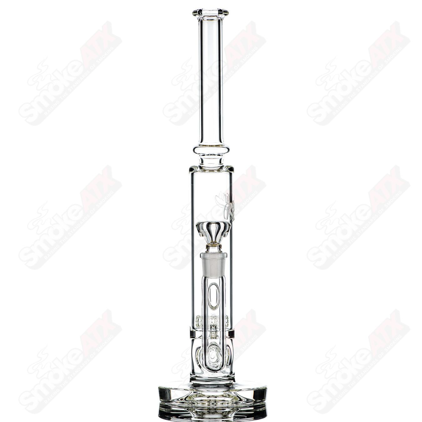 50mm UV Horizonline/Helix Perc Tube Rawlins Glass - Smoke ATX