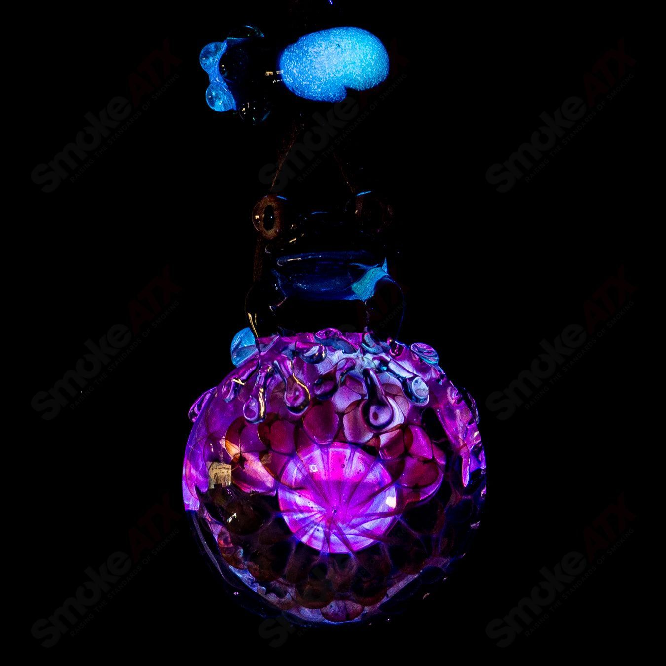 Tier 3 Pendant Kengtaro Glass #3 - Smoke ATX 