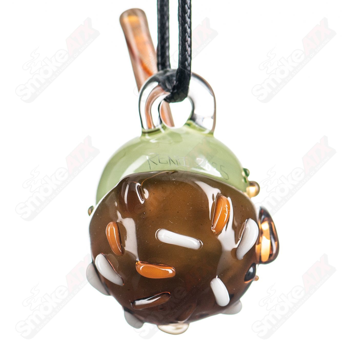 Candy Apple Pendant Sweetshop Glass by Renee Patula