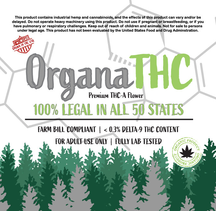 OrganaTHC 1g THCA Cone Pre-Roll - Smoke ATX
