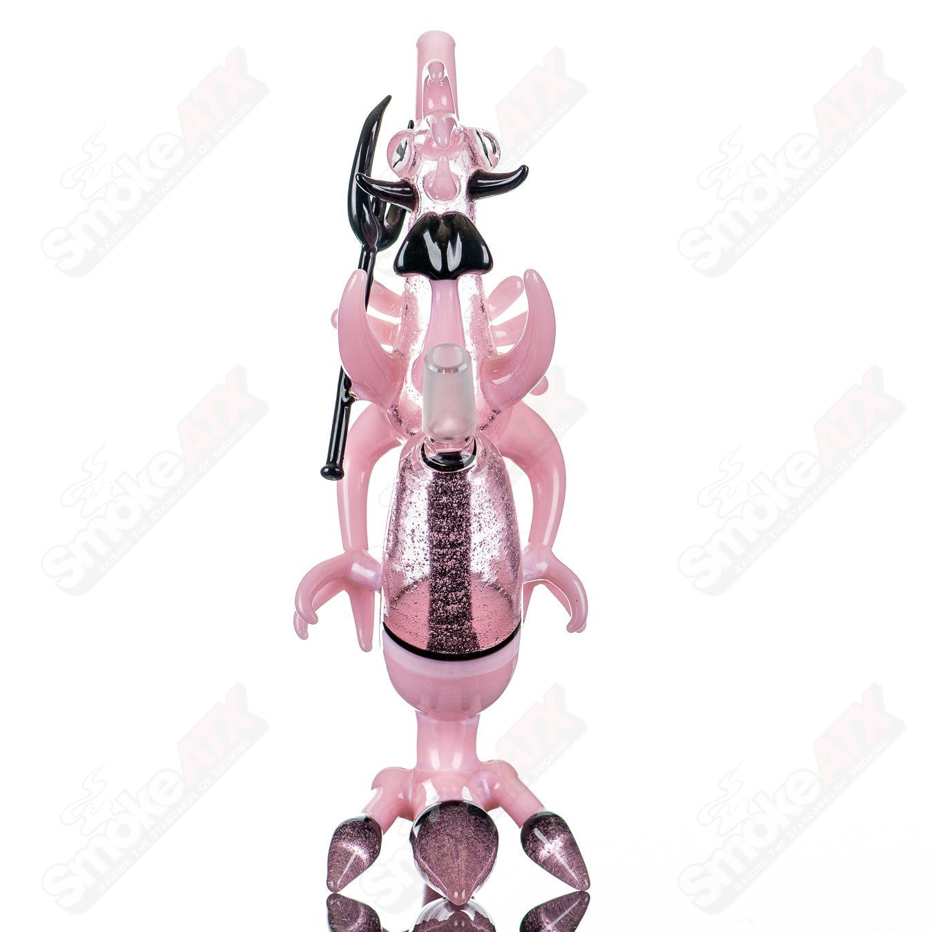 Chicken Rig (Pink Devil) JOP Glass - Smoke ATX