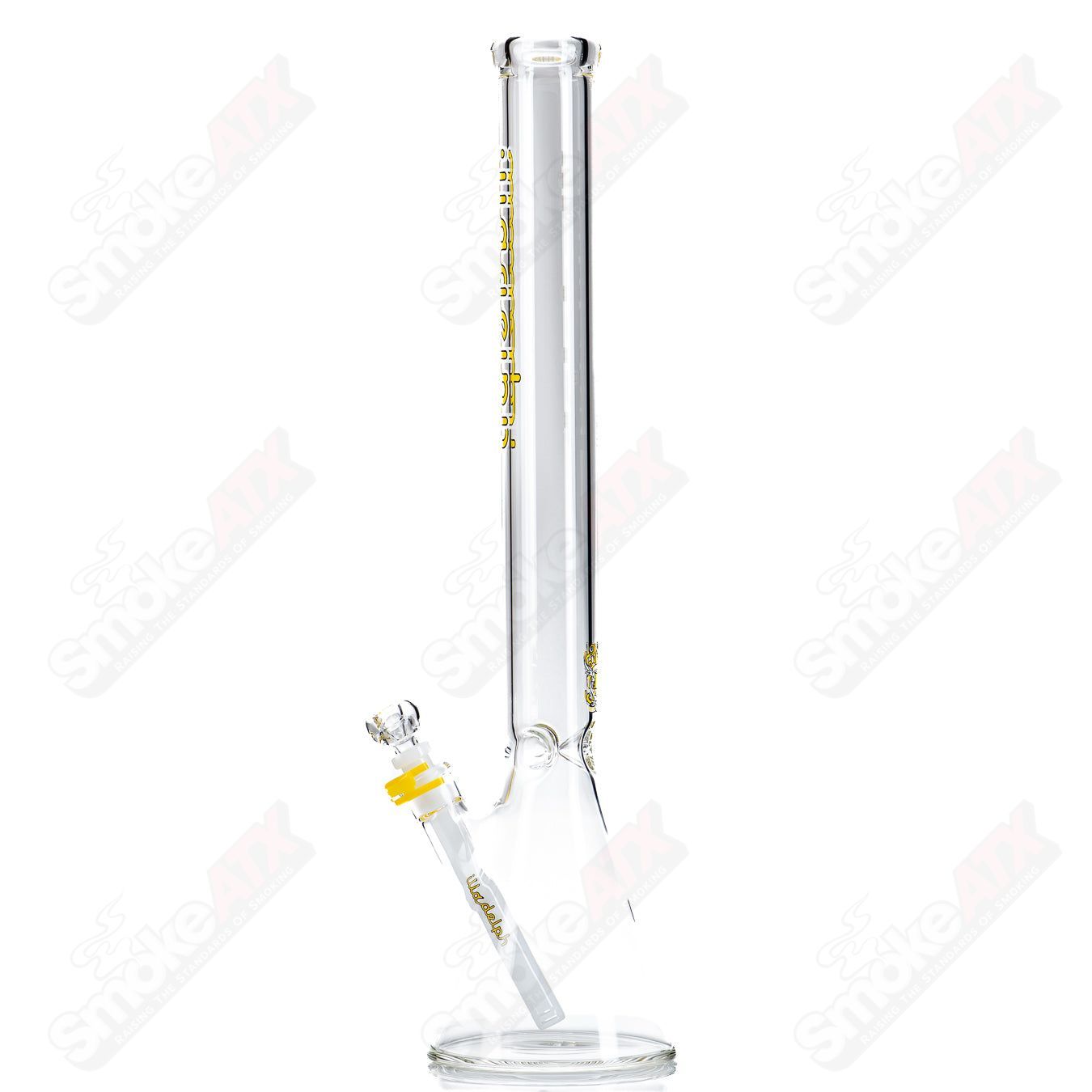 21" Tall Beaker (Yellow) Illadelph - Smoke ATX 