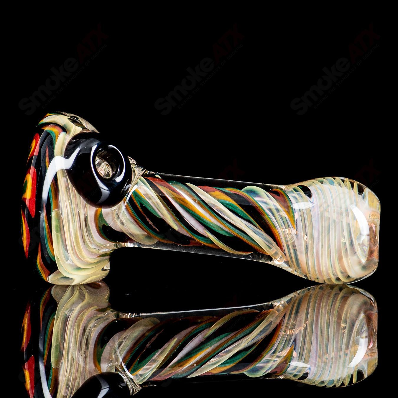 #2 Color Flower Spoon Talent Glass - Smoke ATX 