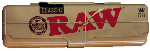 RAW Classic Metal Papers Storage Protector Case King Size