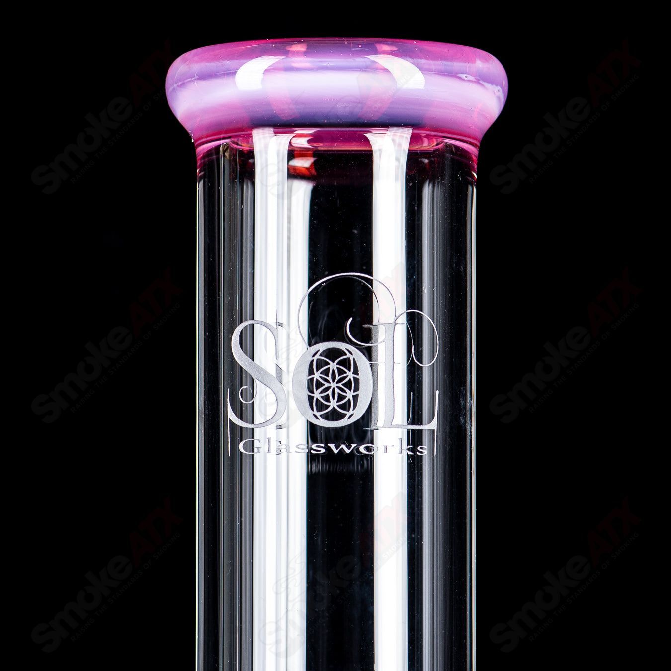 SOL - 45 Lace Sphere + DC Set (Telamagenta) SoL Glassworks - Smoke ATX